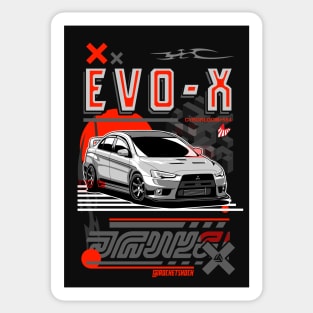 Lancer Evolution Evo X jdm legend Sticker